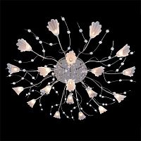 потолочная люстра eurosvet 4829/19 хром/синий+красный+фиолетовый в Нижневартовске