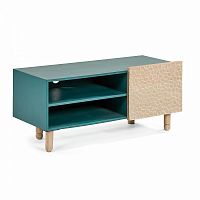 тумба под тв saks 110x50 голубой от la forma (ex julia grup) в Нижневартовске