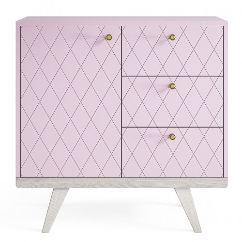 мини-комод thimon v2 белёный дуб лаванда гравировка 7 в Нижневартовске