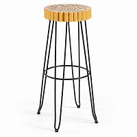 стул evento barstool металлический черный от la forma (ex julia grup) в Нижневартовске