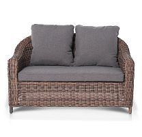 кон панна , диван двухместный, коричневый в Нижневартовске