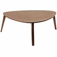 журнальный столик shell big коричневый в Нижневартовске