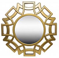 зеркало круглое в широкой золотой раме sunshine в Нижневартовске
