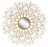 зеркало-солнце декоративное в золотой раме eternity в Нижневартовске