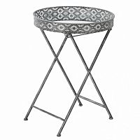 стол-поднос серебристого цвета в Нижневартовске