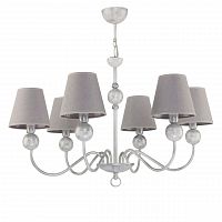 подвесная люстра jupiter lady 1587 ly 6 bi серая в Нижневартовске