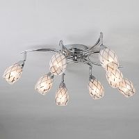 потолочная люстра eurosvet christina 30128/8 хром в Нижневартовске