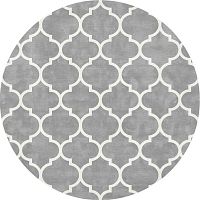 ковер trelli круглый 300x300 серый в Нижневартовске