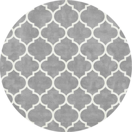 ковер trelli круглый 300x300 серый в Нижневартовске