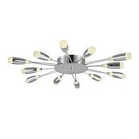 потолочная светодиодная люстра horoz favori хром 019-008-0062 в Нижневартовске