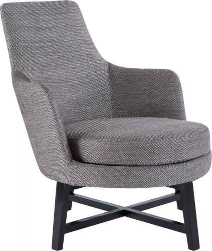 кресло guscio slategrey серое в Нижневартовске