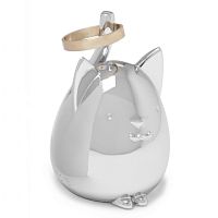 подставка для колец squiggy кот хром в Нижневартовске