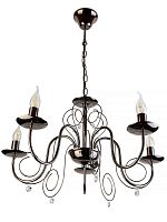 подвесная люстра toplight sylvia tl6040d-05bc в Нижневартовске