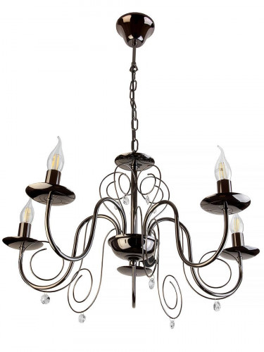 подвесная люстра toplight sylvia tl6040d-05bc в Нижневартовске