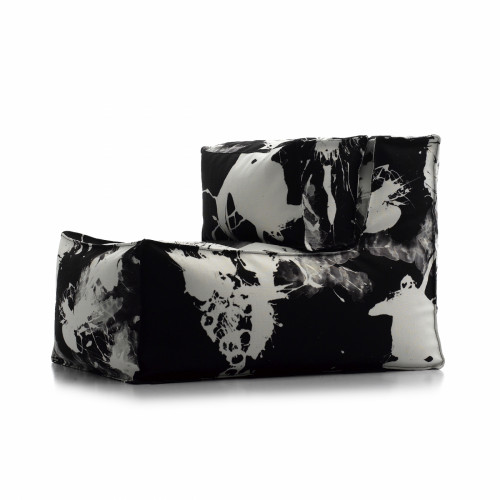 кресло dauphine черно-серое в Нижневартовске