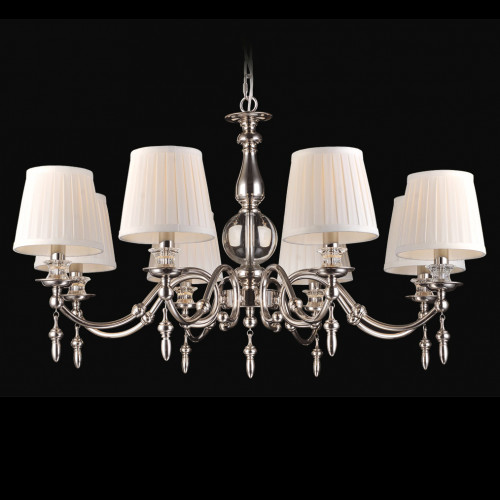 люстра дизайнерская splitscreen матовый никель, белая в Нижневартовске