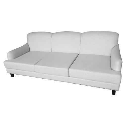 диван трехместный прямой banaldo бежевая рогожка в Нижневартовске