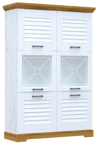 шкаф-витрина для посуды сбк кантри в Нижневартовске