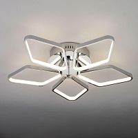 потолочная светодиодная люстра eurosvet kalifea 90081/5 хром в Нижневартовске