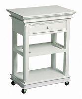 тумбочка на колесах нордик белая в Нижневартовске