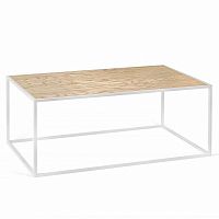 стол журнальный darmian into white светлый дуб в Нижневартовске