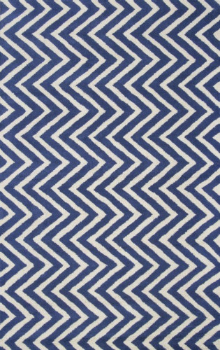 ковер zig zag синий 140х200 в Нижневартовске