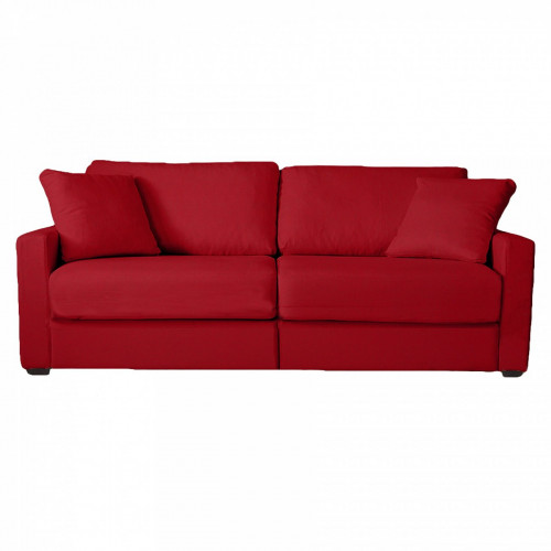 диван «лотос» раскладной прямой красный в Нижневартовске