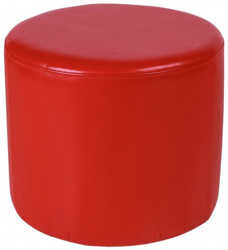 пуф шарм-дизайн уют круглый красный в Нижневартовске