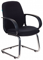 стул офисный бюрократ ch-808-low-v металл/текстиль в Нижневартовске