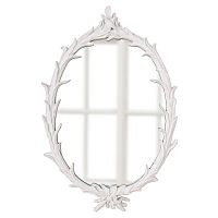 зеркало овальное настенное белое буа в Нижневартовске