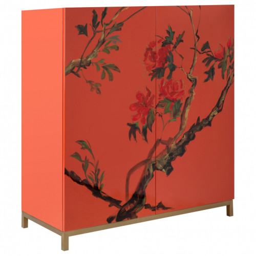 комод hf16114 коралловый в Нижневартовске