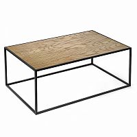 стол журнальный darmian into black темный дуб в Нижневартовске