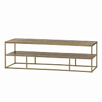 консоль на металлических ножках коричневая pero в Нижневартовске