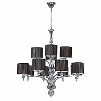 дизайнерская подвесная люстра spot light lyon 5070124 черная в Нижневартовске