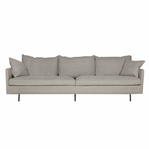 диван julia четырехместный прямой серый в Нижневартовске