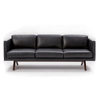 диван turella tri прямой черный в Нижневартовске