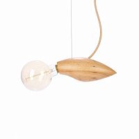 подвесной светильник squid длина 24 бежевый с прозрачным плафоном в Нижневартовске