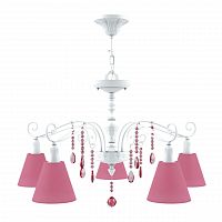 подвесная люстра lamp4you provence e4-05-wm-lmp-o-27-crl-e4-05-pk-dn в Нижневартовске