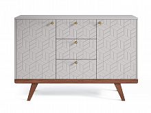 комод thimon v2 темный дуб платиновый гравировка 10 в Нижневартовске