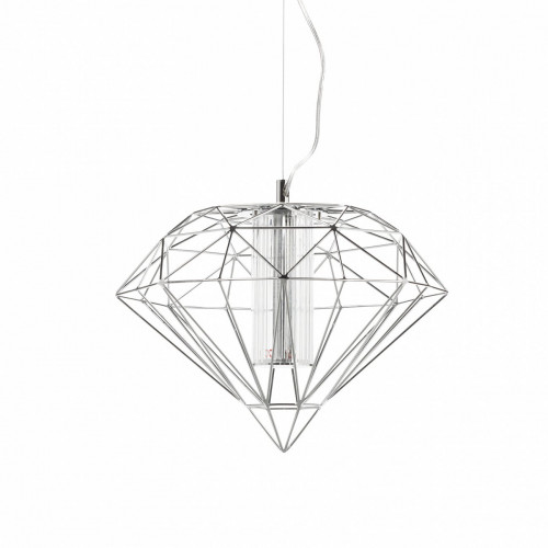 подвесной светильник polyhedra диаметр 40 хром в Нижневартовске
