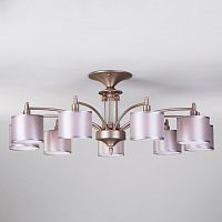 потолочная люстра eurosvet adagio 60080/9 сатин-никель в Нижневартовске