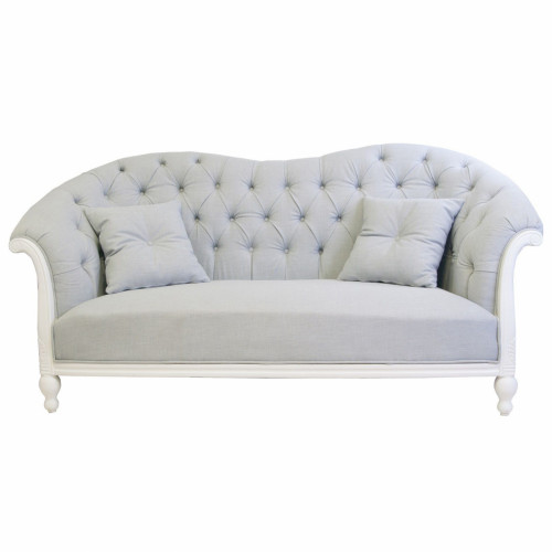 диван velina прямой светло-серый в Нижневартовске