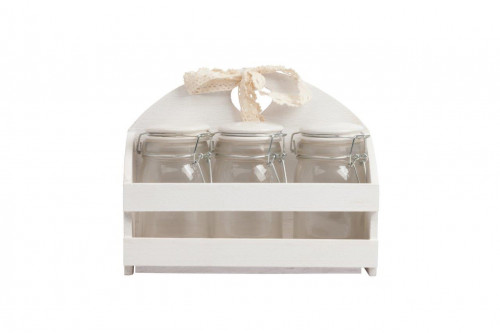 набор декоративных банок на подставке loche в Нижневартовске