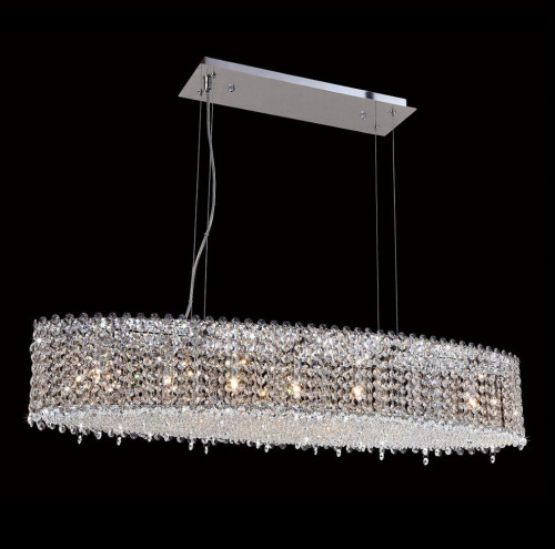 подвесной светильник crystal lux eternidat sp7 chrome в Нижневартовске