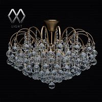 потолочная люстра mw-light жемчуг 10 232016808 в Нижневартовске