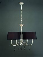 подвесная люстра mantra paola painted silver 3530 в Нижневартовске