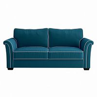 диван-кровать sydney двухместный прямой синий в Нижневартовске