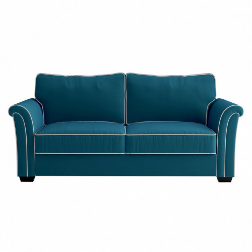 диван-кровать sydney двухместный прямой синий в Нижневартовске