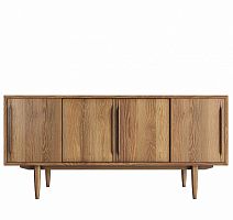 комод bruni четыре дверки орех в Нижневартовске