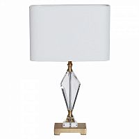 лампа настольная d30*66см плафон белый в Нижневартовске